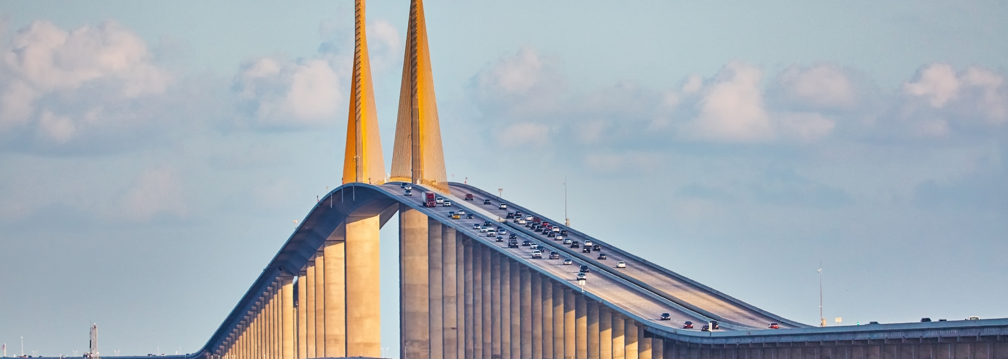 Bridge over ocean