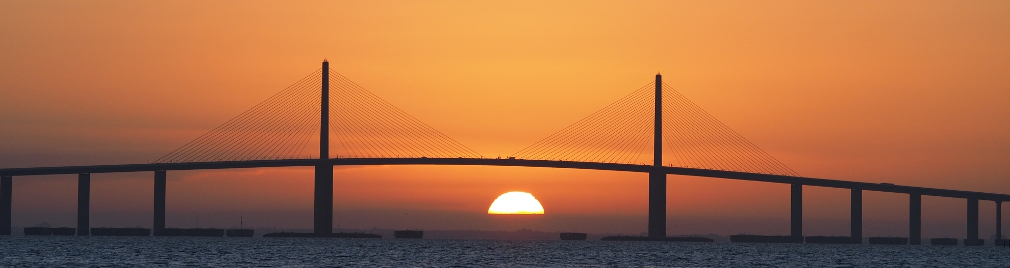 Bridge at sunset